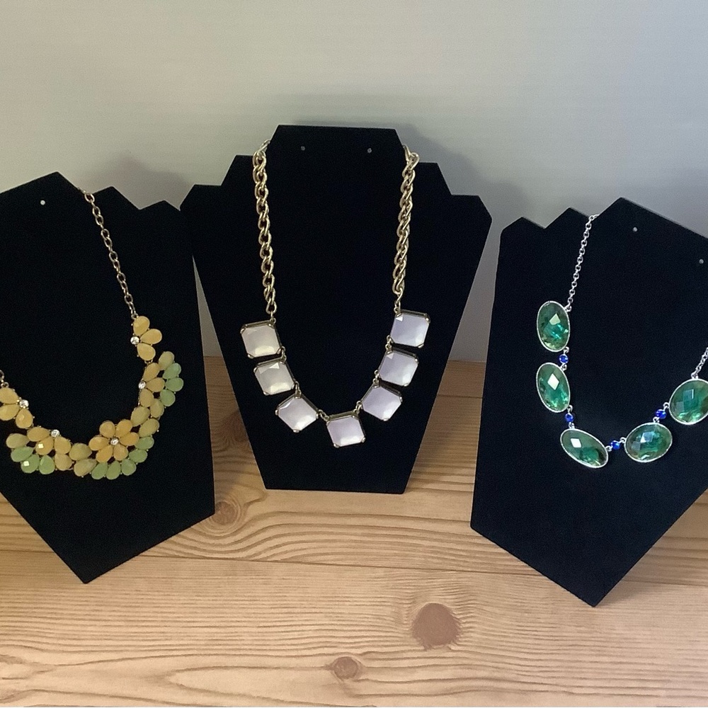 3 Beautiful Statement Choker Necklaces